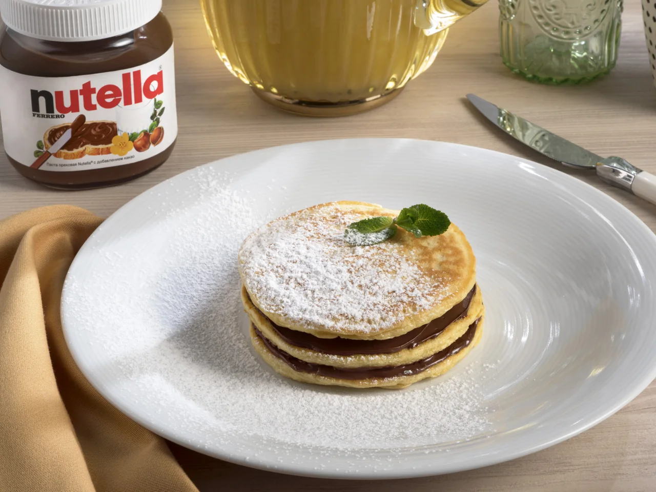 Американские панкейки с Nutella®