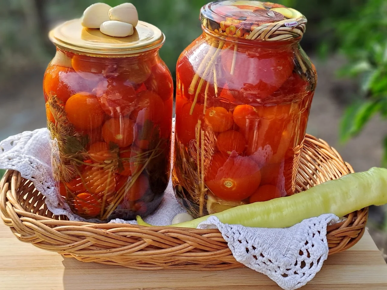 Маринованные помидоры на зиму