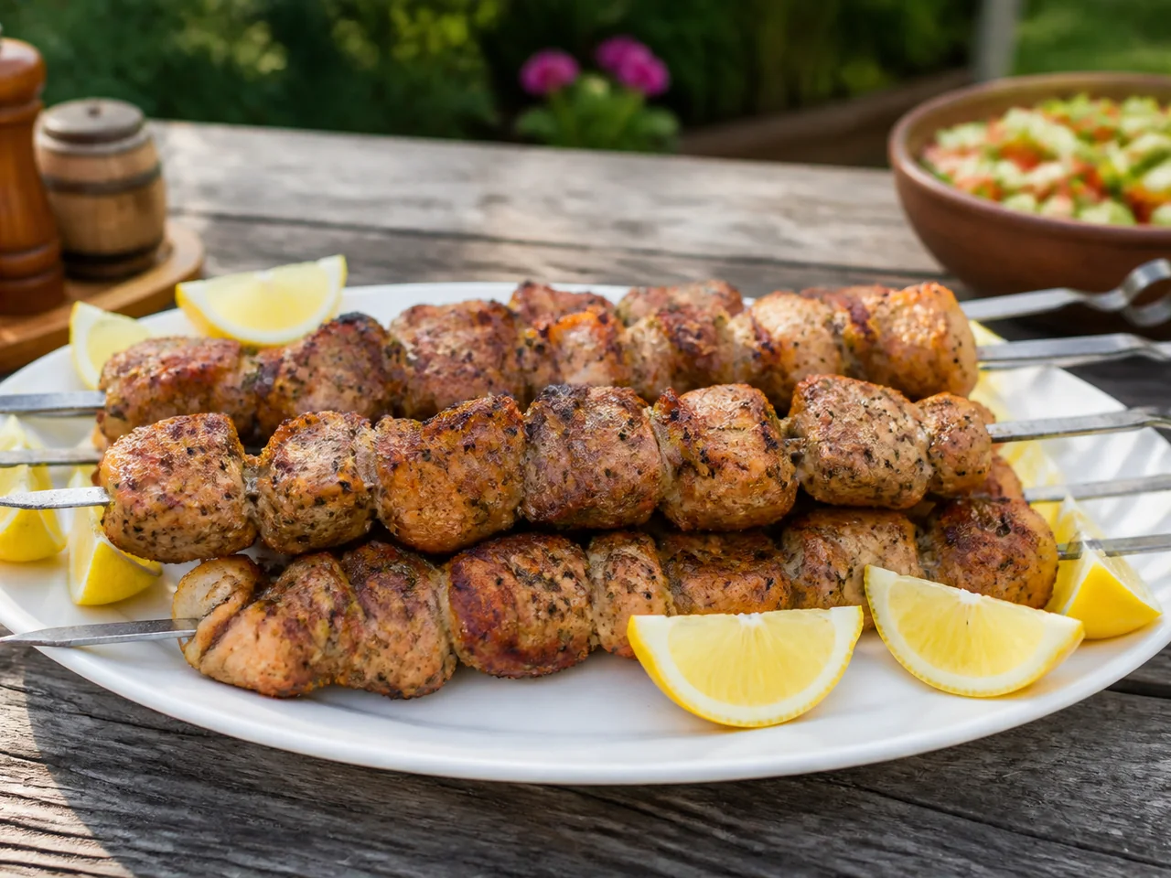 Маринад для шашлыка с лимоном и перцем