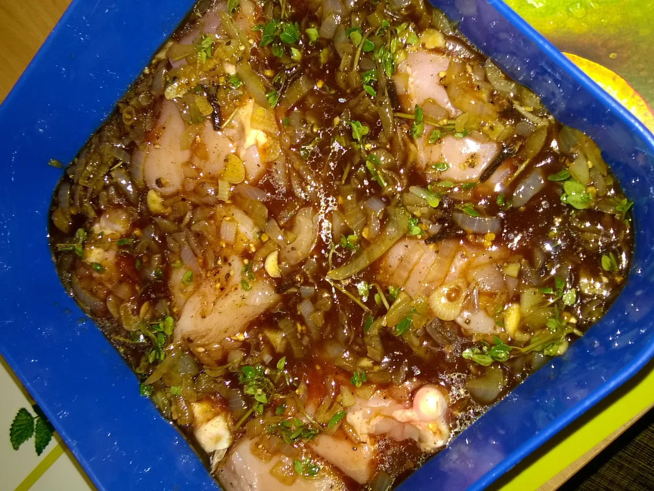 Пряный маринад со специями для мяса на гриле