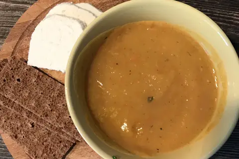 Овощной суп-пюре из кабачков