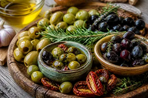 Закуска из оливок