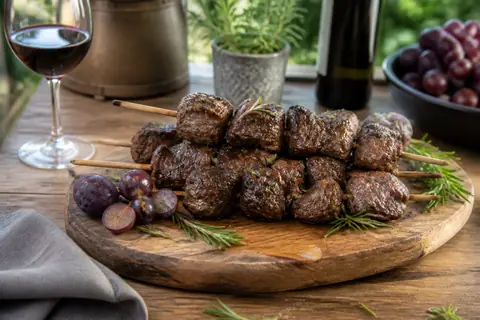 Маринад для шашлыка с розмарином и вином