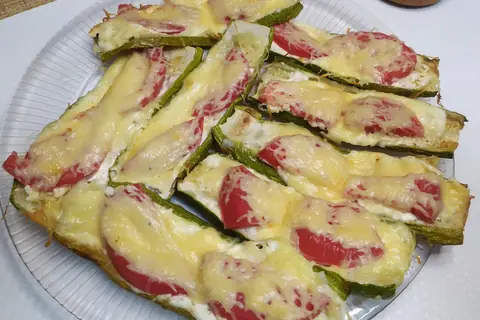Закуска из кабачков с сыром