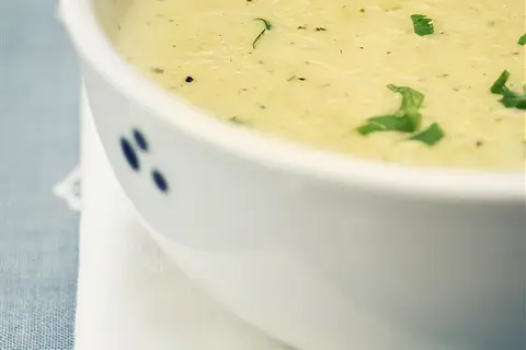 Суп-пюре из кукурузы по-кубински