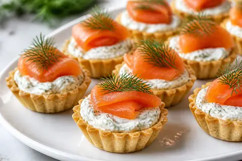 Рыбная закуска в тарталетках