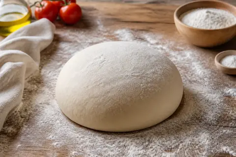 Дрожжевое тесто для пиццы