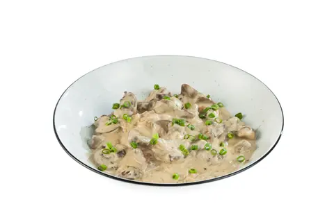 Куриная печень в сметане
