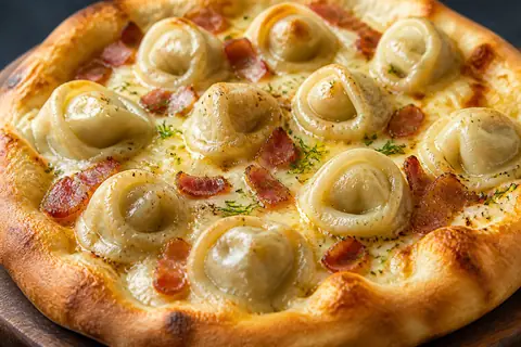 Пельменная пицца