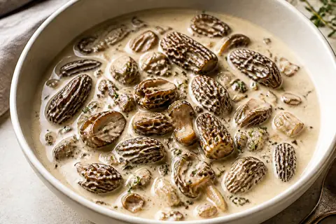 Соус из сморчков