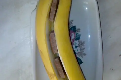 Банановый десерт