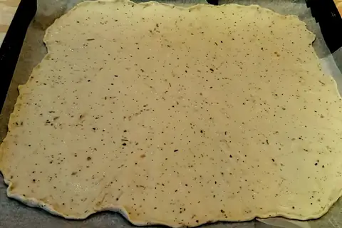 Бездрожжевое тесто для пиццы