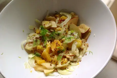 Салат из фенхеля
