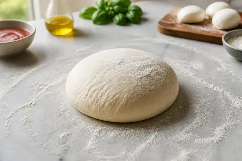 Тесто для быстрой пиццы