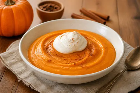 Пикантный десерт из тыквы