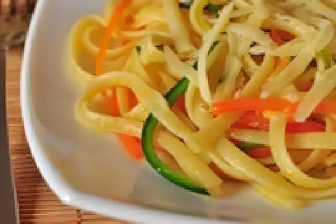 Паста с овощами